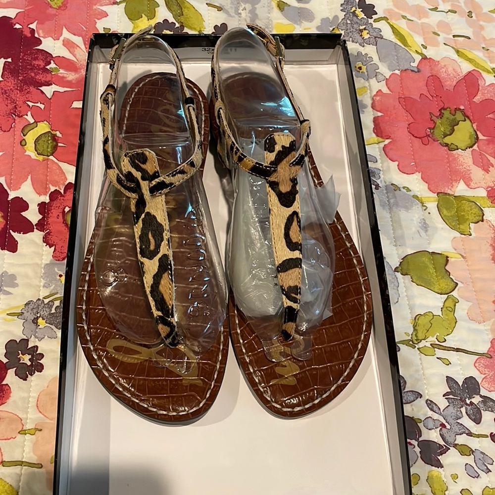Sam Edelman Gigi Leopard size 8- NEW
